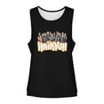 thumbnail image 4 of Anime Haikyuu !! Tank Tops Womens Summer Sleeveless Tee Casual Running Workout Sport Vest, Women'sTank Top Sleeveless, Ladies Round Neck Tops, 4 of 6