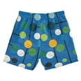 thumbnail image 7 of FORMRS Boys Swim Trunks Quick Dry Mesh Liner Boardshorts Sizes XS-XL, Blue Abstract, 7 of 7