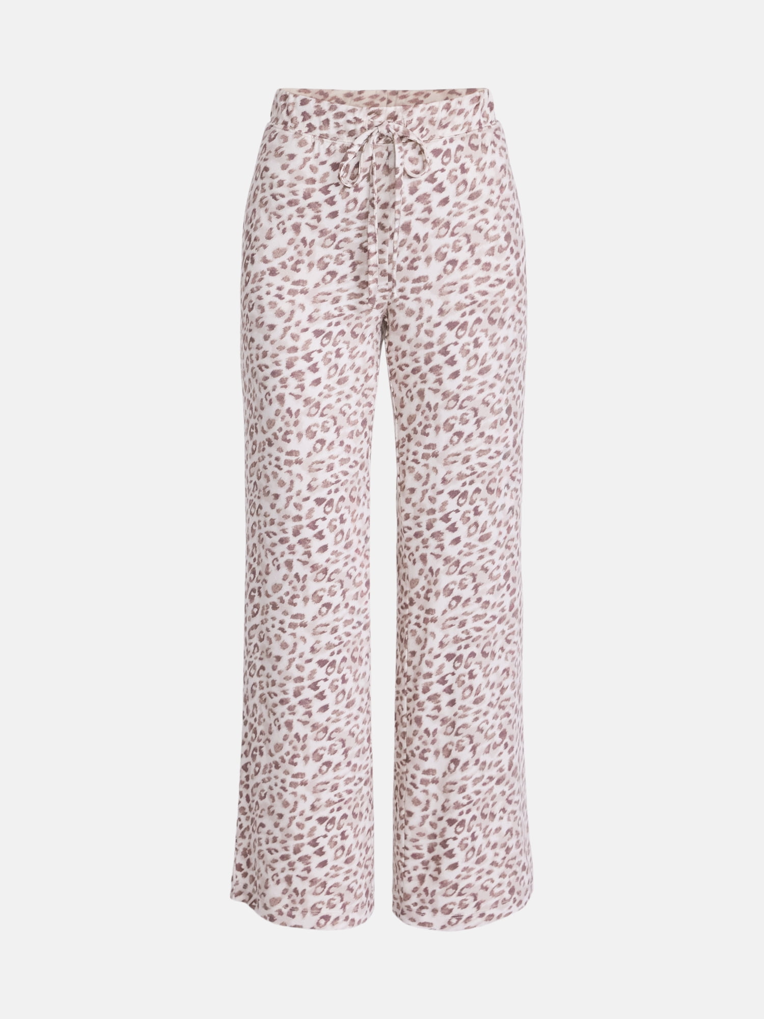 Joyspun Women's Cozy Lounge Collection Hacci Knit Sleep Pants, Sizes XS-3X