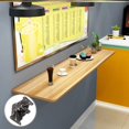 thumbnail image 5 of Pied de table Pliant avec 20 Vis, Serrure Pliante, support de Pied de table Pliant en Acier Inoxydable (2 Pièces), 5 of 5