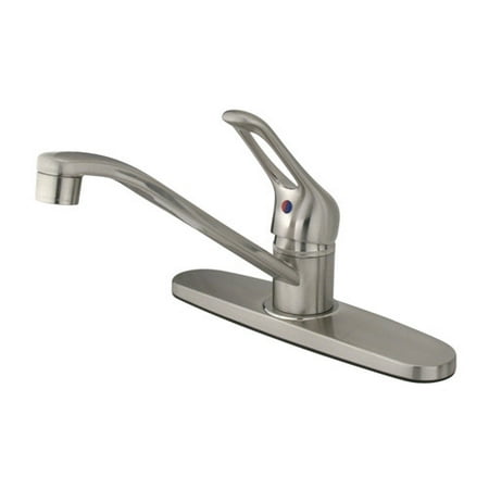 UPC 663370050299 product image for Kingston Brass KB561SN Single Handle Kitchen Faucet | upcitemdb.com