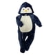 thumbnail image 1 of Mameluco con Gorro Bordado Kiss Pingüino Azul Baby Kisses Mameluco1355, 1 of 4