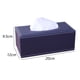 thumbnail image 2 of Servilletero multifuncional Rectangular Retro de cuero con cubierta de caja de pañuelos, dispensador de papel de bombeo de pañuelos faciales moderno, 2 of 5