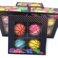 thumbnail image 1 of 4PCS Mini Basketball Hollow Stress Relief Rubber Basketball Stress Basketball, 1 of 10