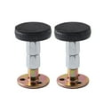thumbnail image 3 of bedienty 2 Pcs Support Fixe pour Meubles Réglable en Alliage d'Acier Inoxydable Stabilisateur de Lit Mural Auto-Adhésif Butée de Porte Quincaillerie Anti-Vibration Noir G, 3 of 6