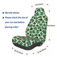thumbnail image 3 of Wukai Happy St. Patrick's Day Full Set Car Seat Covers with Soft Padding Universal Auto Front Seats Protector and Cushion Mat, 3 of 5