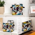 thumbnail image 6 of Football Foldable Storage Box with Handle, 10.8"x10.5"x10.6", Large Capacity for Storage Containers, Storage Baskets, and More!, 6 of 6