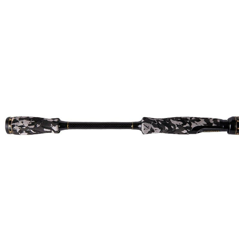 Entsport Camo Legend 2-Piece 7-Feet Spinning Rod 24 Ton Carbon Fiber  Spincasting Fishing Rod with 2 Tips - Medium and Medium Heavy Portable Spin  Bass