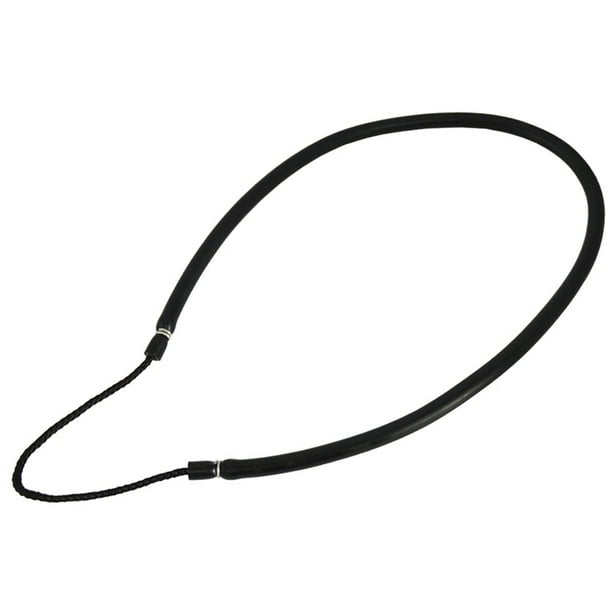 Likrtyny Pértiga Fusil Goma Mano Pesca para Arpón Pesca Submarina Buceo (Negro)