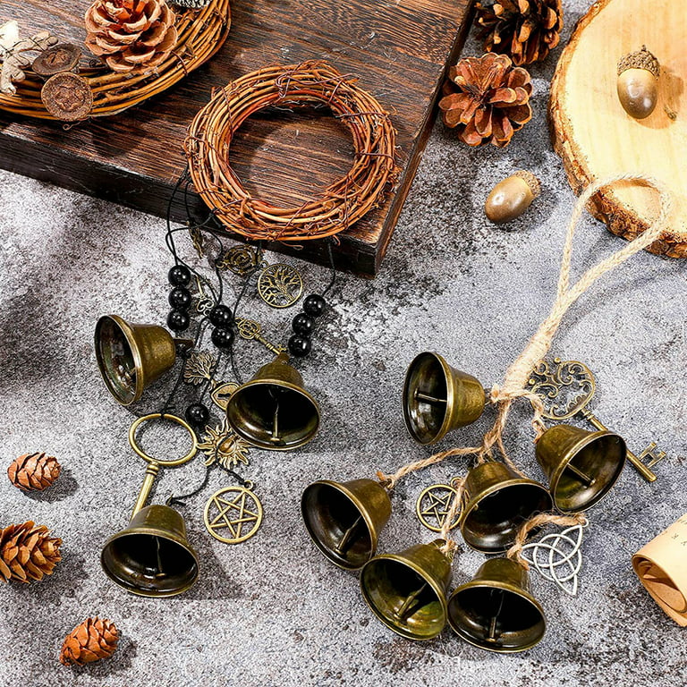 Witch Bells Wind DIY Kit Decor Positive Energy Hanging Witch Decor for Door  Knob for Protection Witchy 2 