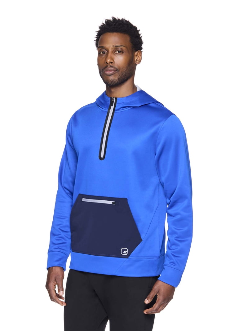 And1 Mens and Big Mens Breakaway Half Zip Hoodie, up to Size 5XL