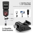 thumbnail image 3 of Kit adaptador Hot Shoe Mount Neewer de 8 unidades para cámara réflex digital, 3 of 8