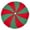 Red/Green, variant on Winter Wonderland Candy Cane Tree Skirt