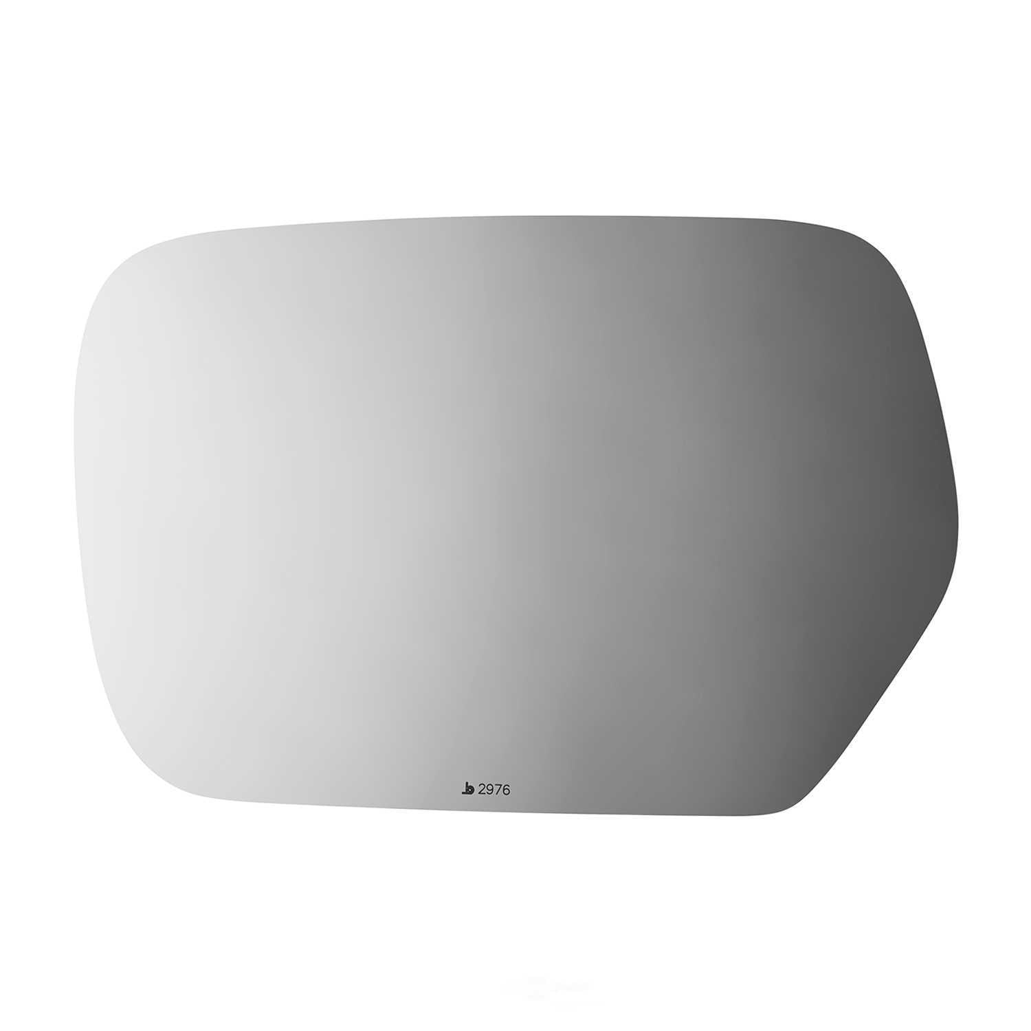 Burco Side View Mirror Replacement Glass - Clear Glass - 2976