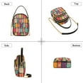 thumbnail image 3 of FORMRS Crossbody Bag for Women Quilted Travel Shoulder Cell Phone Purse with Chain Strap Handbag, Beige Jar, 3 of 7
