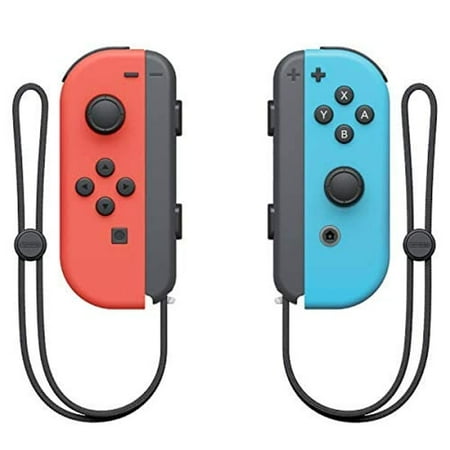 Restored Joy-Con Controller Pair Neon Red/neon Blue For Nintendo Switch (Refurbished)