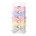 thumbnail image 1 of Barrette à Cheveux Alligator Nœud Papillon : 5 Pcs Barrette à Cheveux Mignonne Bec de Canard pour Fille, 1 of 5
