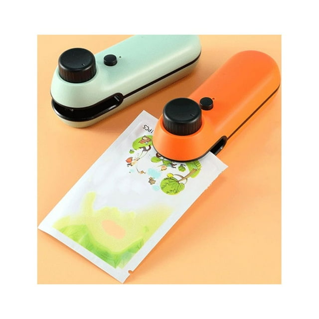 KONTONTY Scelleuse Portative Scelleuse Alimentaire Verte Garde la Nourriture Fraîche 1Pcs pour Adultes Voyage