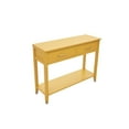 thumbnail image 5 of Greener Valley 2 Drawer Console Table - Mustard, 5 of 5