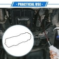 thumbnail image 2 of Junta de cárter de aceite compatible para Ford 2004-2012, junta de cárter de transmisión de goma negra duradera, 2 of 7