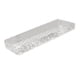thumbnail image 4 of Estantes de baño acrílicos, estantes de ducha montados en la pared sin perforaciones con patrón de piedra transparente moderno y ligero de lujo para baño sin varilla, 4 of 8
