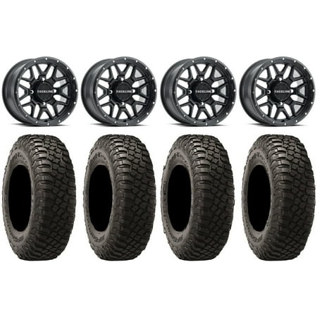 

Raceline Krank 15 Wheels Black 35 BFG KM3 Tires Polaris RZR XP 1000 / PRO XP / Ranger XP 900/1000