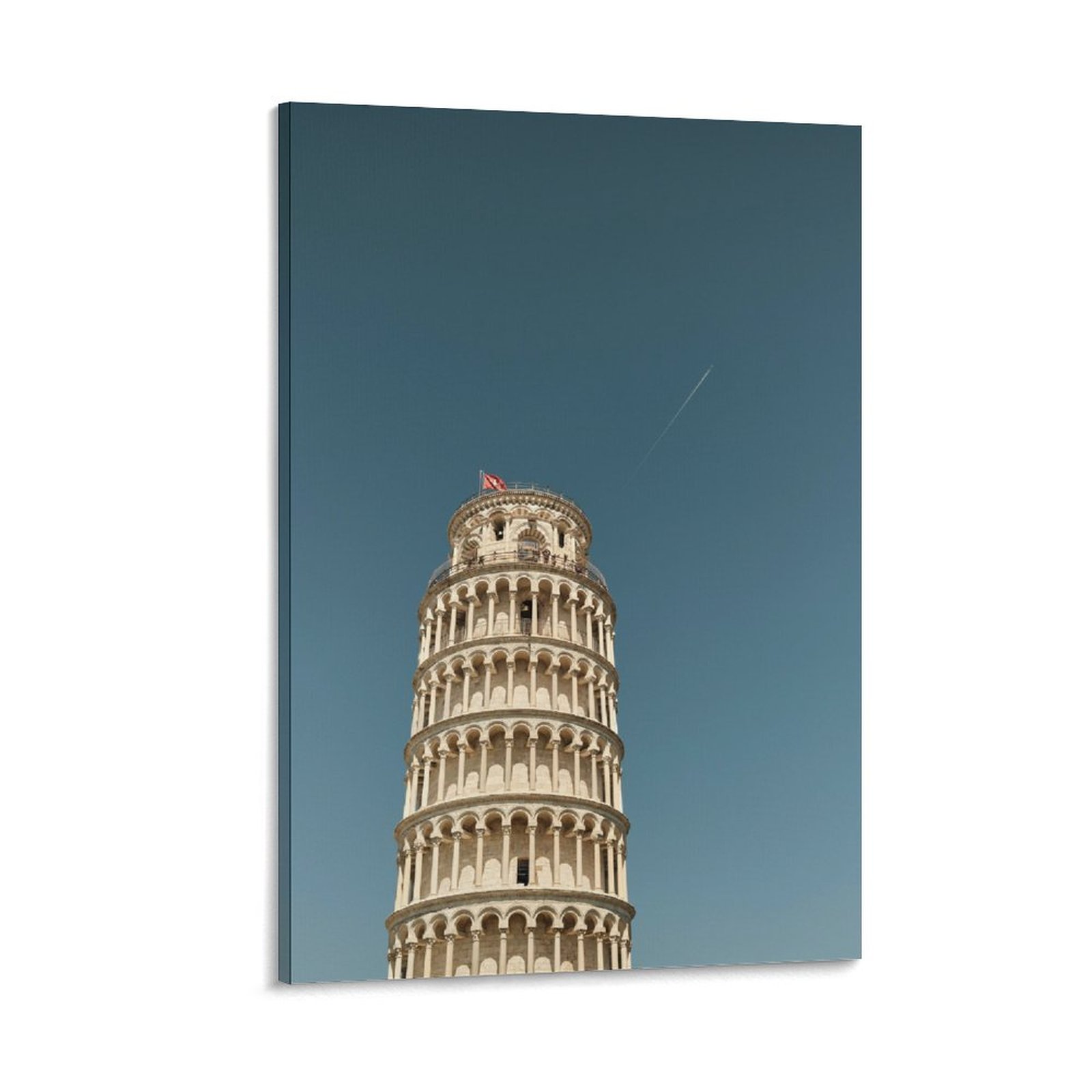 Leaning Tower of Pisa Canvas Wall Art Decor, Artwork Modern Home Decor, Ready to Hang