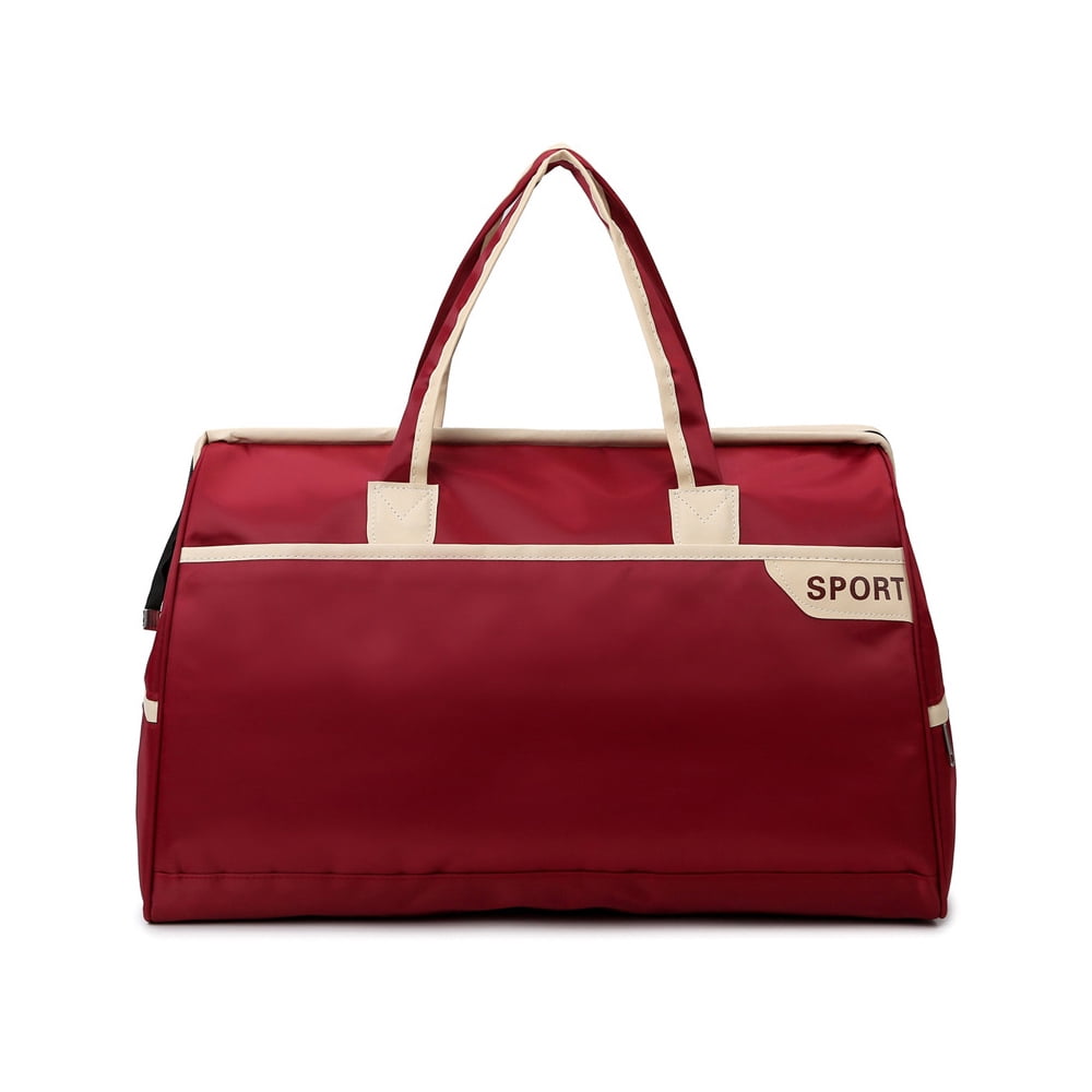 Travel Duffel Bag Yoga Gym Bag Sports Bag with Shoes Compartment Tote