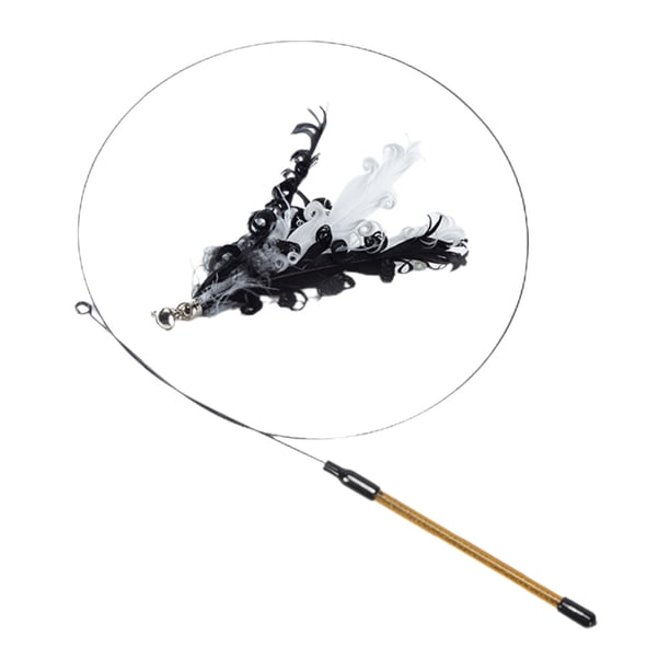 Simulación Interactiva De Pájaro, Divertido Gato De Juguete Con Campana, Pluma Artificial, Pájaro, Palo Para Gato, Juguete Para Gato, Suministros De Juguete Advancent PT002611-03