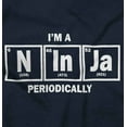 thumbnail image 2 of Im A Ninja Periodically Science Nerd Plus Size Graphic Tank Top Brisco Brands 2X, 2 of 5