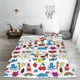 thumbnail image 5 of Balery Summer Manta de Felpa Suave y Acogedora – Cobija de Franela Aterciopelada para Cama, Lavable y Cálida para Sofá, Mascotas, Transpirable-40"x30", 5 of 7