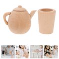thumbnail image 3 of 1 Set Tea Set Toy Simulation Teaware Prop Decorative Tea Set Miniature House Ornament, 3 of 7