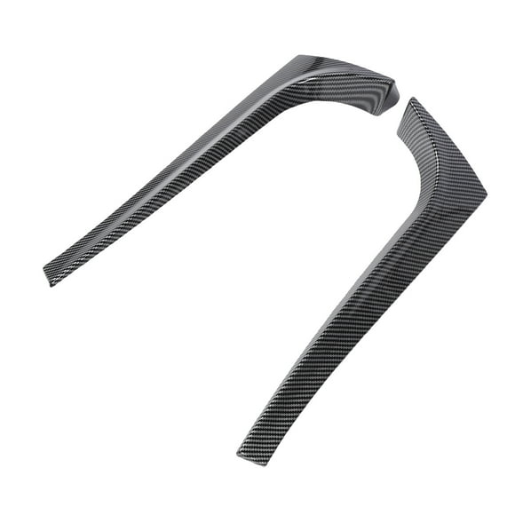 Paire de Déflecteurs Latéraux de Fenêtre Arrière, Garniture de Couverture d'Aile Style Sportif Remplacement de Séparateur Latéral de Fenêtre Arrière pour MK5 R32 2003 à 2008