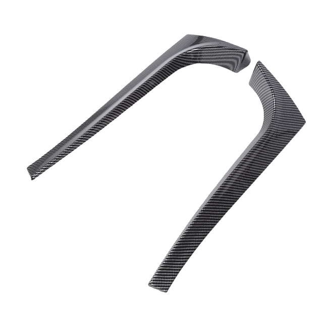 Pair of Rear Window Side Spoiler, Wing Cover Trim Sporty Look Back Window Side Splitter Replacement for MK5 R32 2003 to 2008