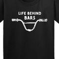 thumbnail image 4 of Inktastic Life Behind Bars Bmx Youth T-Shirt, 4 of 5