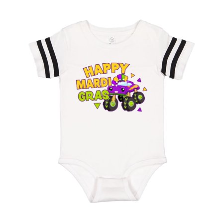 

Inktastic Happy Mardi Gras with Monster Truck Gift Baby Boy Bodysuit