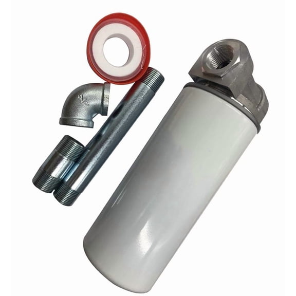 imUfer 1200KTF7018 Fuel Filter Spin On Particulate 18 GPM 3/4" With Filter Head For Transfer Pump FR152 FR112 FR1210G FR610G