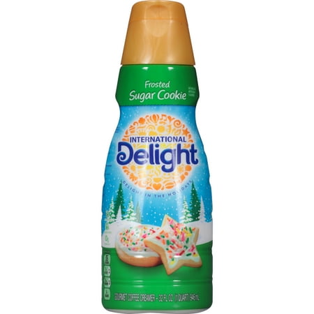 International Delight Frosted Sugar Cookie Liquid Coffee Creamer, 32 fl