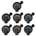 thumbnail image 4 of Tacómetro de 5 Pulgadas Carcasa Negra Retroiluminación LED de 7 Colores con Luz de Cambio Alarma Sonora y Parpadeo LED por Aviso de RPM Máximo para Vehículos Tuning, 4 of 9