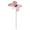 Pink, variant on Gnwei 9.8in Plastic Colorful Butterfly & Flower Decorative Garden Stakes for Spring Garden Decor, Shaking Head Yard Art Decorations for Patio Lawn Ornaments