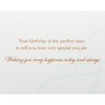 thumbnail image 3 of Papyrus Birthday Card (Embroidered Flower), 3 of 9