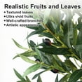 thumbnail image 6 of 7ft Premium Artificial Olive Tree, Large Lifelike Faux Olive Tree for Office and Home Decor, 6 of 8