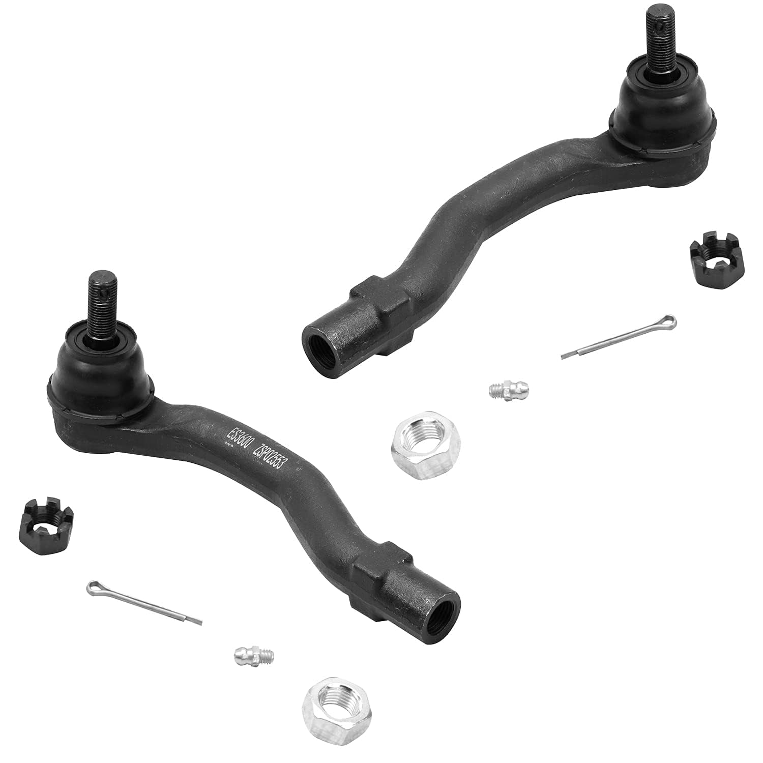 Detroit Axle - Front 14pc Suspension Kit for 2002 2003 Lexus ES300 Toyota Camry 4 Lower Control Arms & Ball Joints 4 Sway Bars Front & Rear 4 Outer & Inner Tie Rods 2 Boots & Bellows Replacement