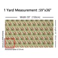 thumbnail image 3 of Homewish Cartoon Hedgehog Child Fabric by the Yard 1 Yard, Kawaii Mushroom Cactus Room Decor Fabric by the Yard, Green Plant Botanical Sewing Fabric, Microfiber Bedroom Decor, 3 of 6