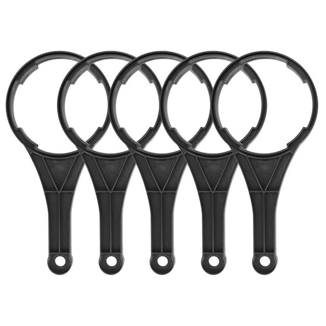 KAKOWELY 5Pcs Plastic Filter Cartridge Housing Wrench Spanner for Water Purifier,10.24X"X4.92"X0.51"