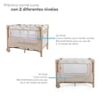 thumbnail image 4 of Cuna Colecho D’Bebé con 2 Niveles Mosquitero Acolchonado - Beige, 4 of 7