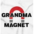 thumbnail image 2 of Grandma Magnet Funny Grandchild Toddler Boy Girl T Shirt Infant Toddler Brisco Brands 12M, 2 of 6