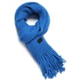 thumbnail image 6 of Wide Knit Ribbed Scarf, 6 of 6