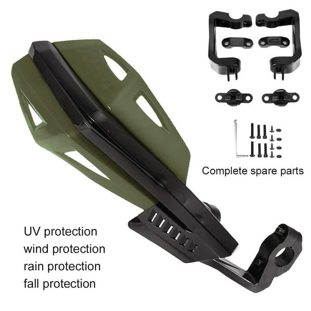 Tebru Motorcycle Hand Guard 7/8in 22mm ABS Fall Resistant Protector Universal for Motorcycle Electric Bike Scooter,Motorcycle Handguard,Handlebar Wind - Walmart.com