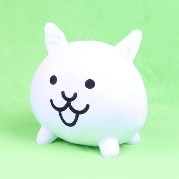 20cm(7.8‘‘) The Battle Cats Plush Toy White Neko Cat Soft Toy Cartoon Anime Plush Stuffed Animal Toy Gift Toy For Kids